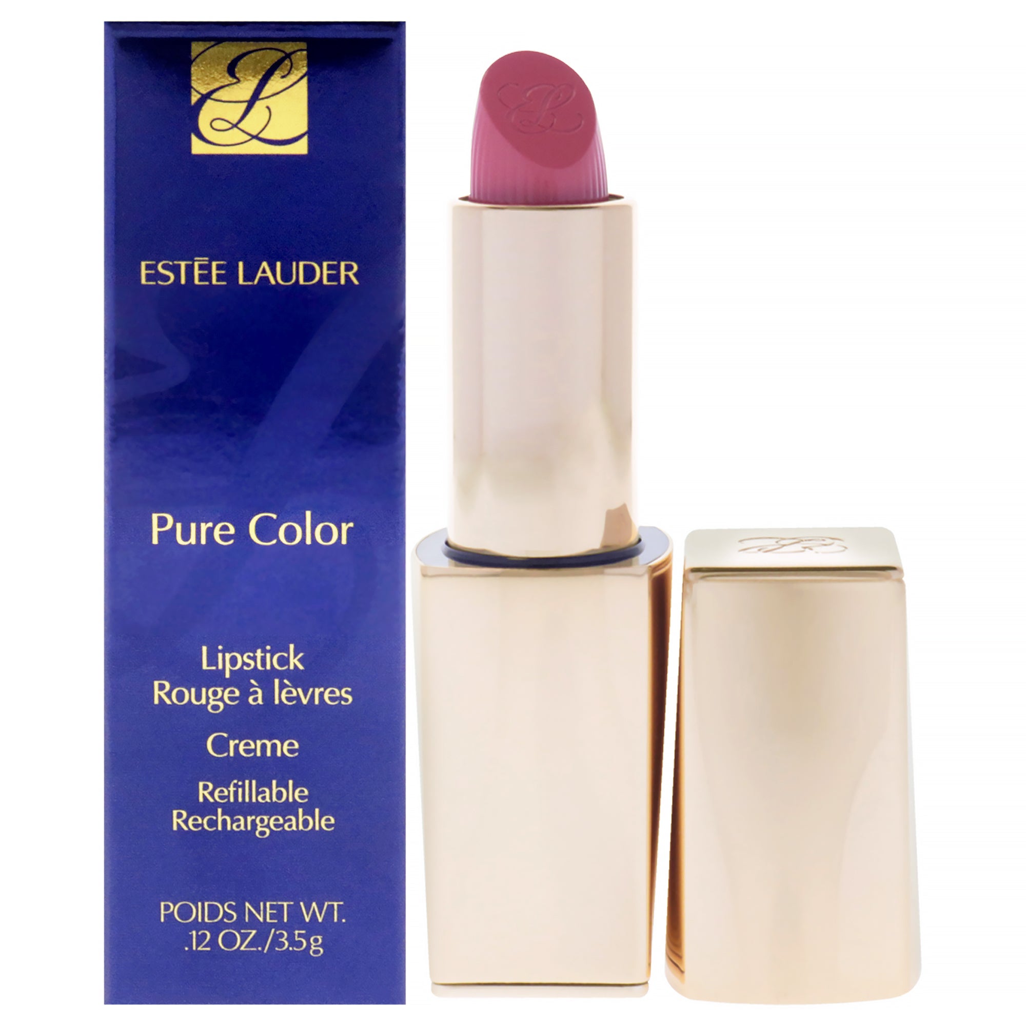 Pure Color Creme Lipstick - 260 Eccentric By Estee Lauder For Women - 0.12 Oz Lipstick (Refillable)