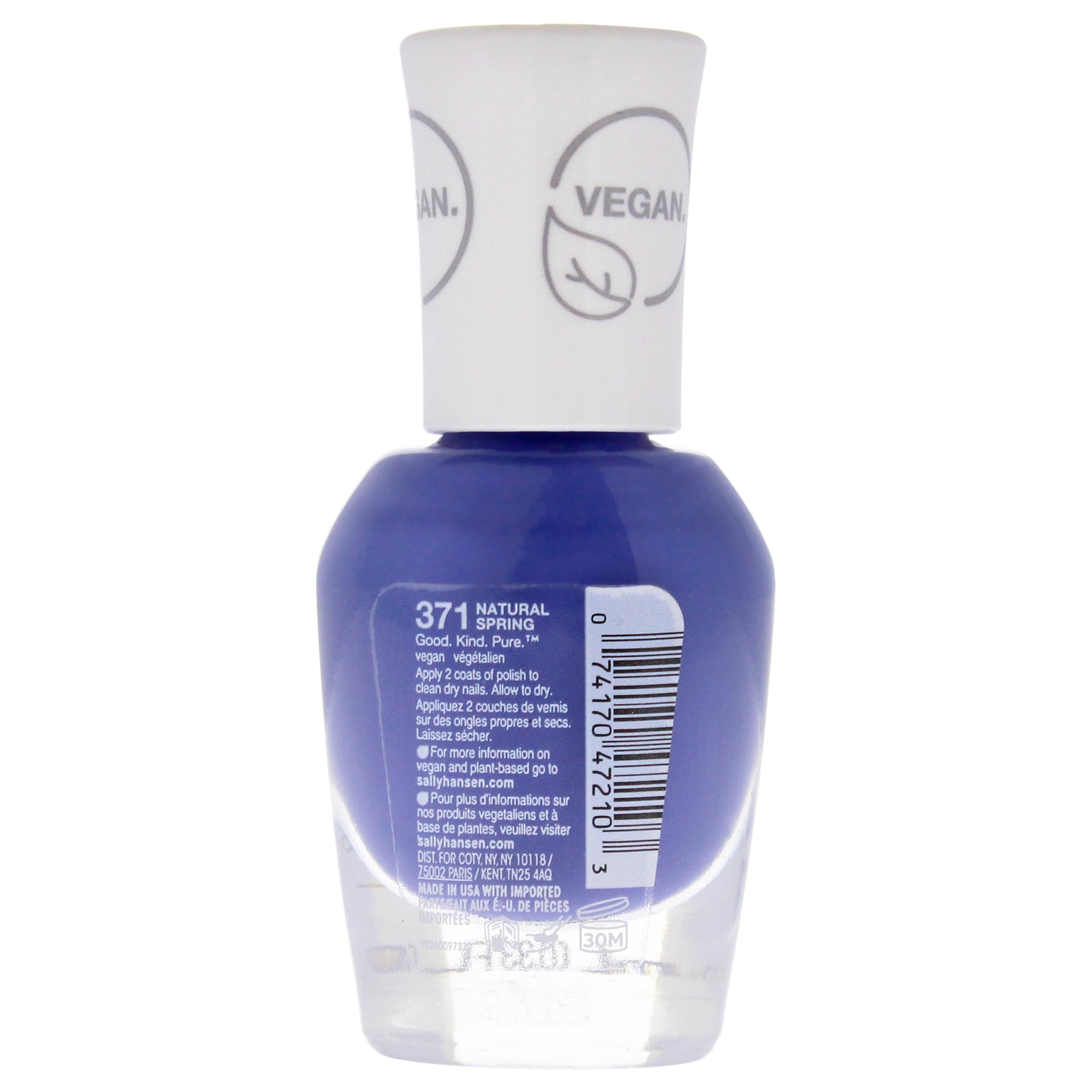 Good Kind Pure Vegan - 371 Natural Spring By Sally Hansen For Women - 0.33 Oz Nail Polish