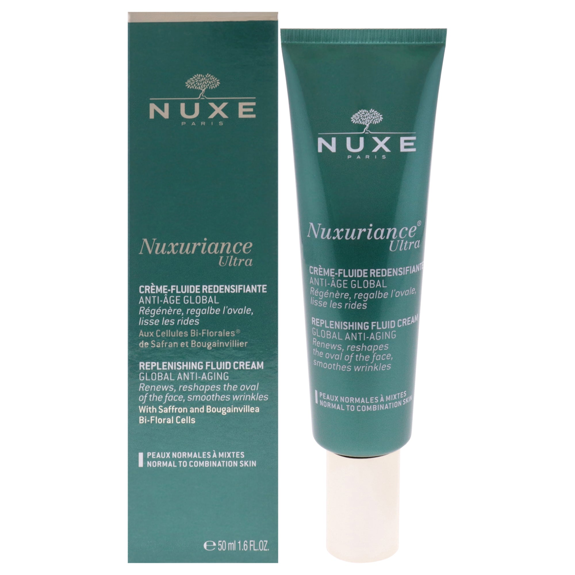 Nuxuriance Ultra Replenishing Fluid Cream By Nuxe For Women - 1.6 Oz Cream