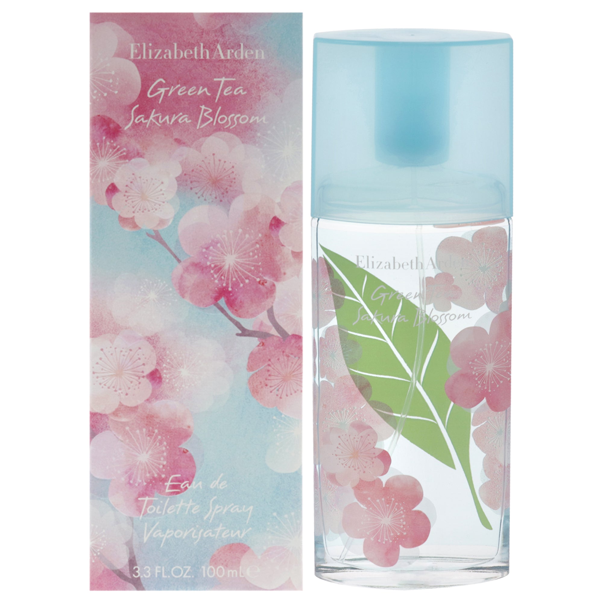 Green Tea Sakura Blossom by Elizabeth Arden for Women  3.3 oz EDT Spray