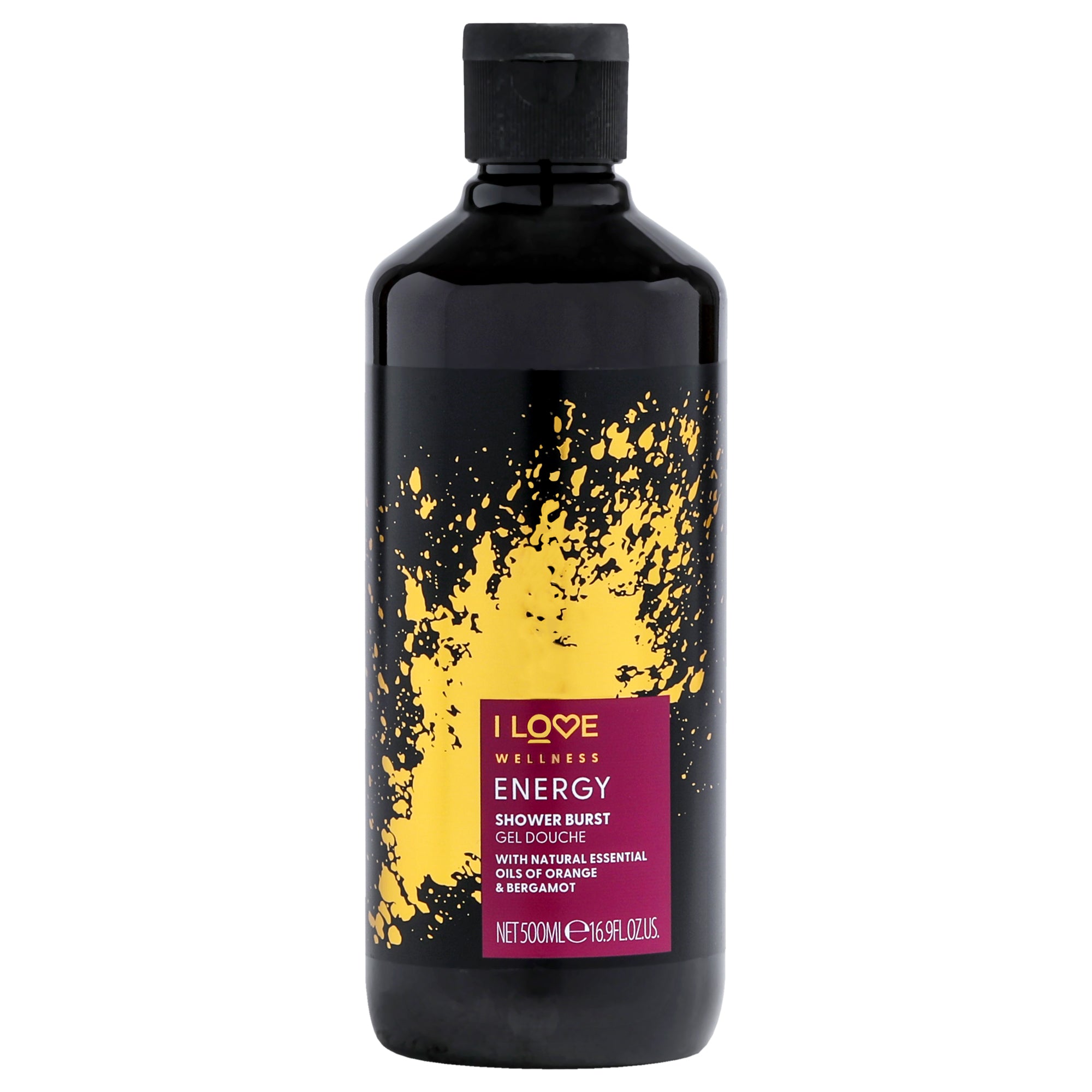 Wellness Shower Burst - Energy By I Love Cosmetics For Women - 16.9 Oz Shower Gel