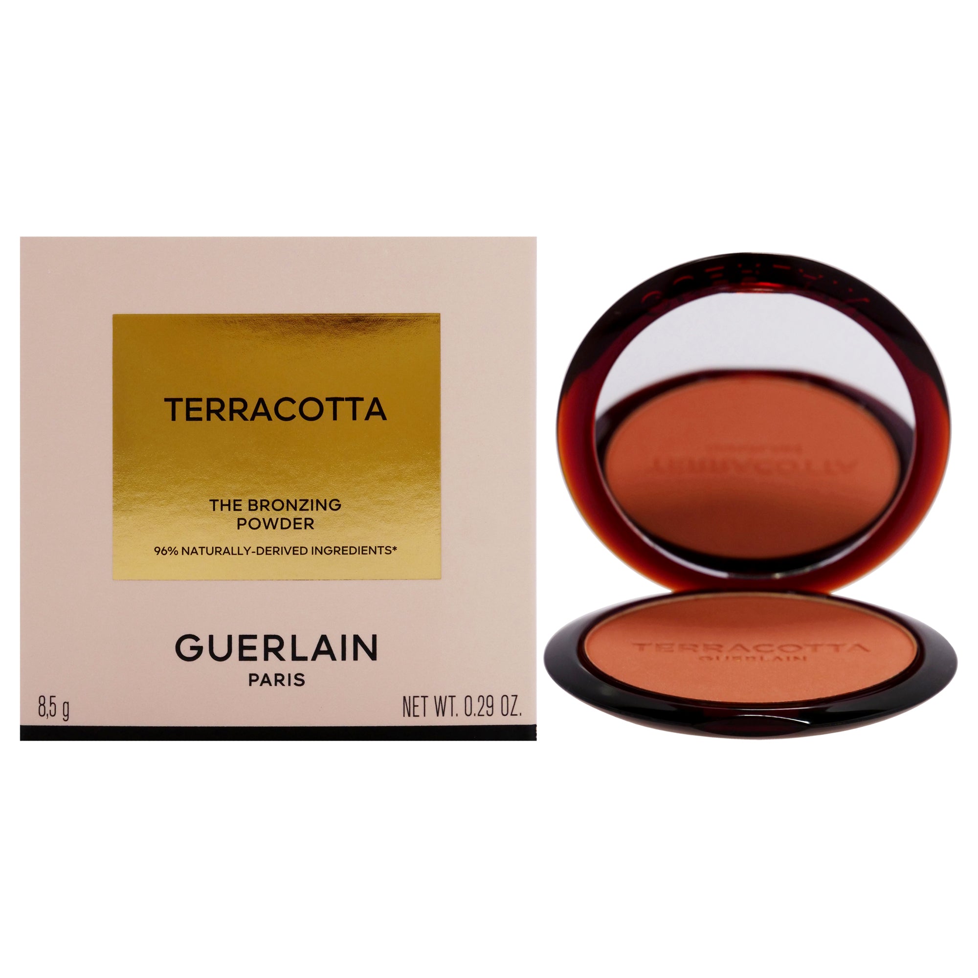 The Bronzing Powder 96 Percent Naturally - 4 Deep Cool By Guerlain For Women - 0.29 Oz Powder
