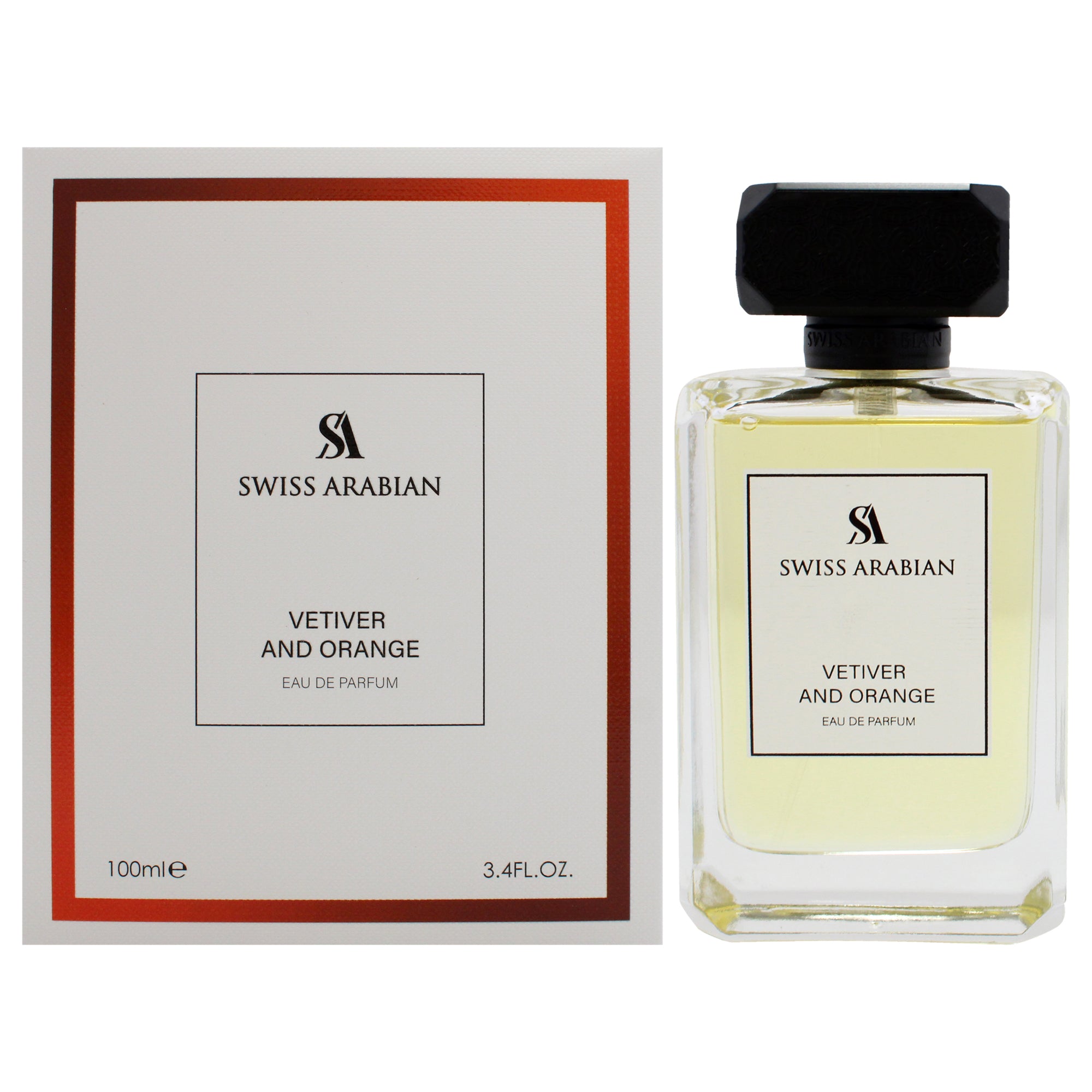 Vetiver And Orange By Swiss Arabian For Women - 3.4 Oz Edp Spray