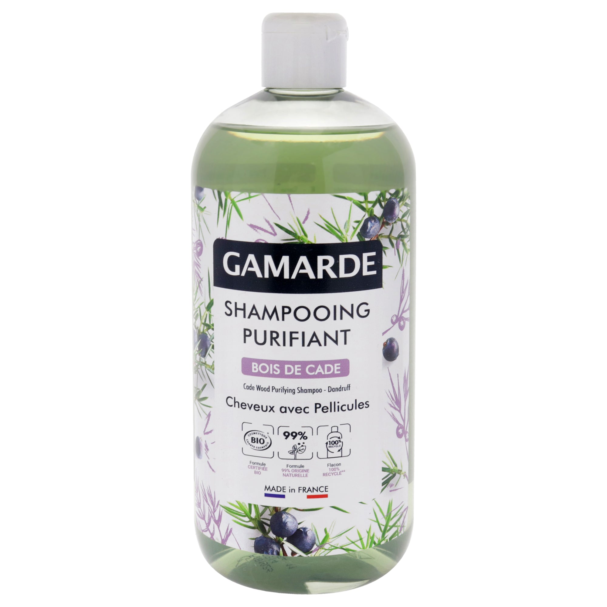 Cade Wood Purifying Shampoo - Dandruff By Gamarde For Unisex - 16.9 Oz Shampoo