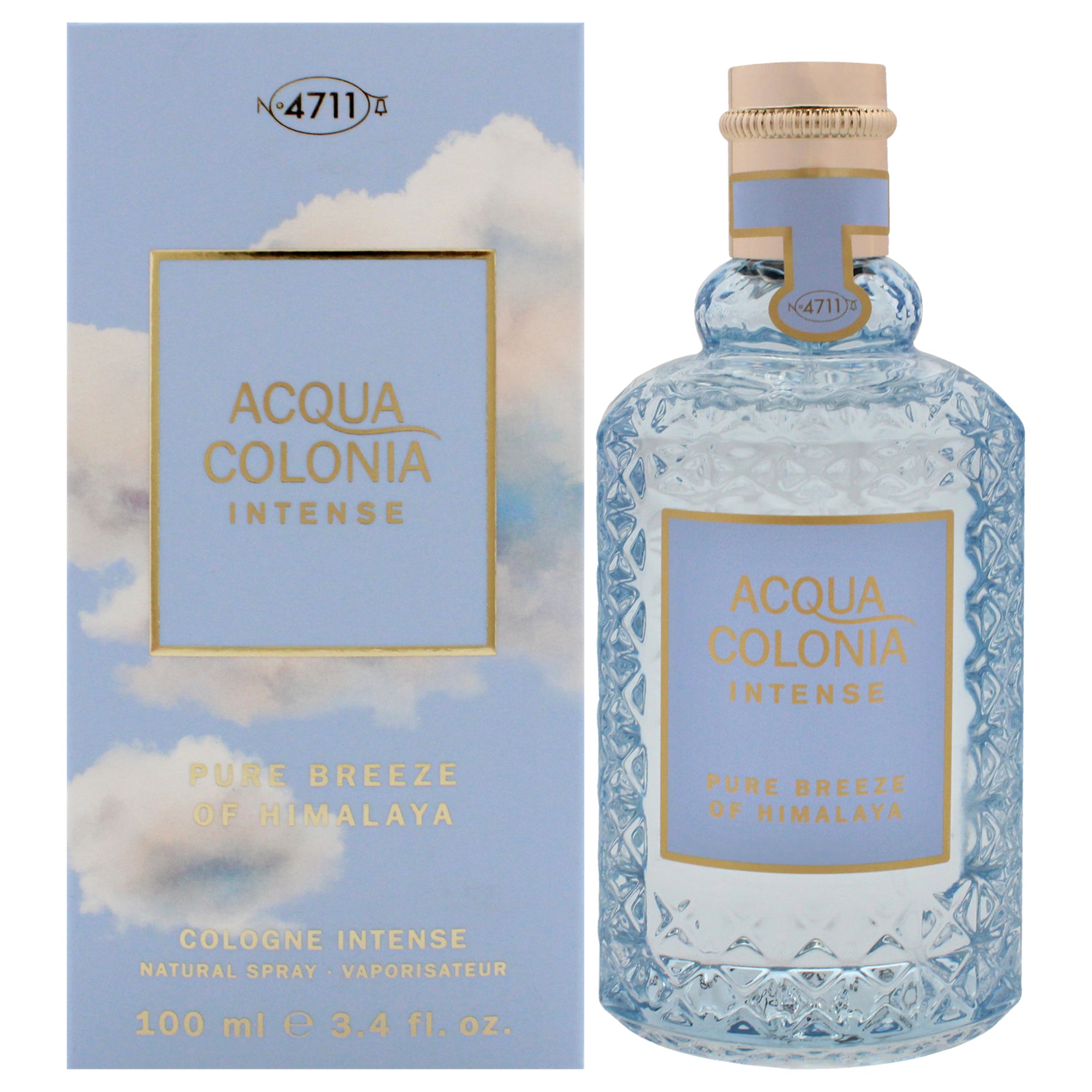 4711 Acqua Colonia Intense - Pure Breeze Of Himalaya By Muelhens For Unisex - 3.4 Oz Cologne Spray