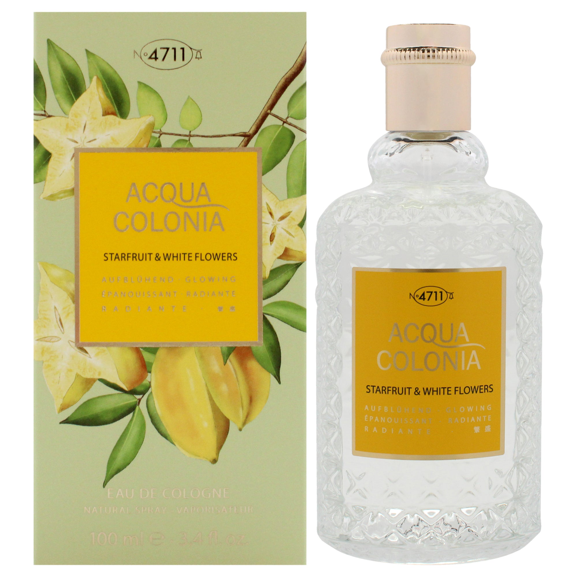 4711 Acqua Colonia - Starfruit And White Flowers By Muelhens For Unisex - 3.4 Oz Edc Spray