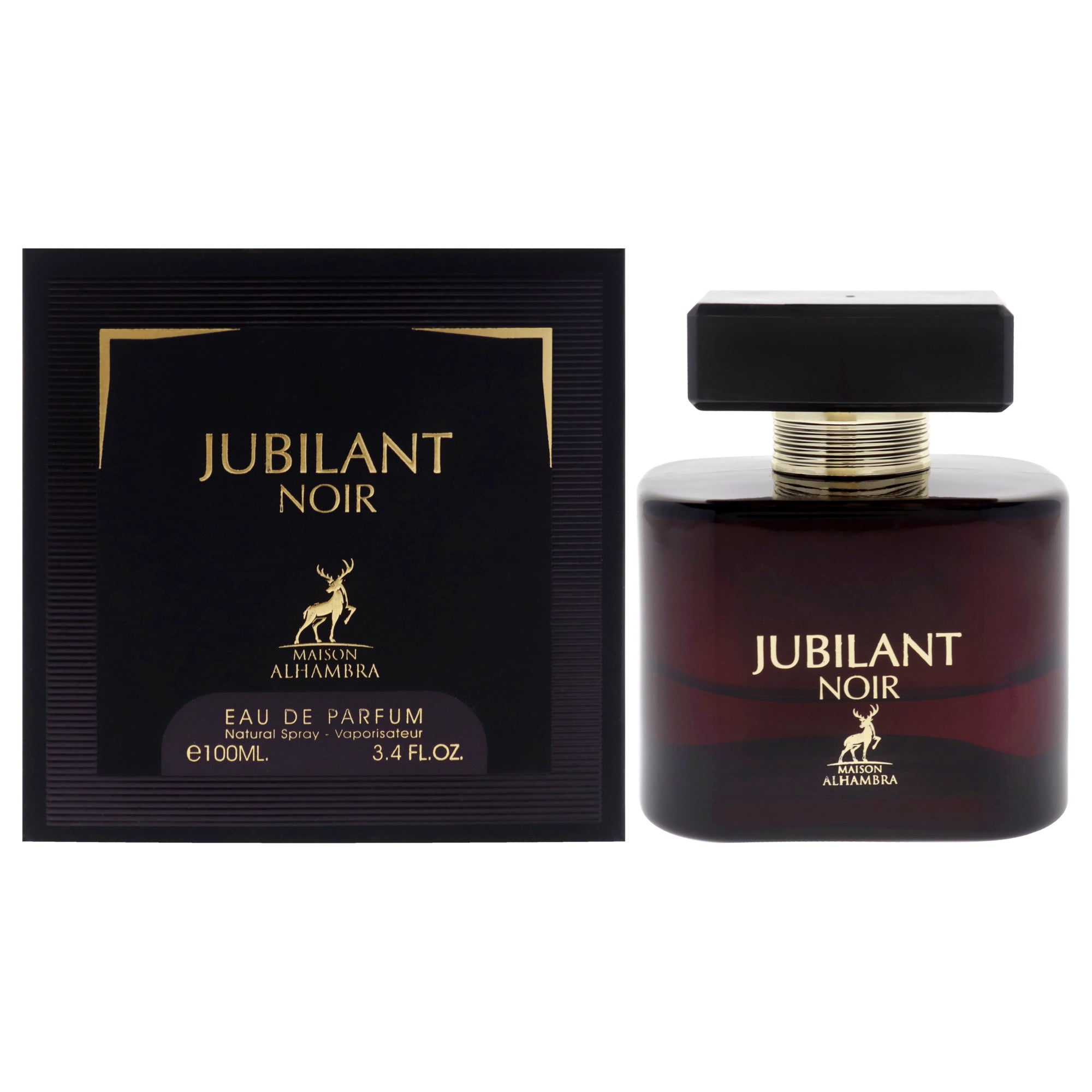 Jubilant Noir By Maison Alhambra For Women - 3.4 Oz Edp Spray