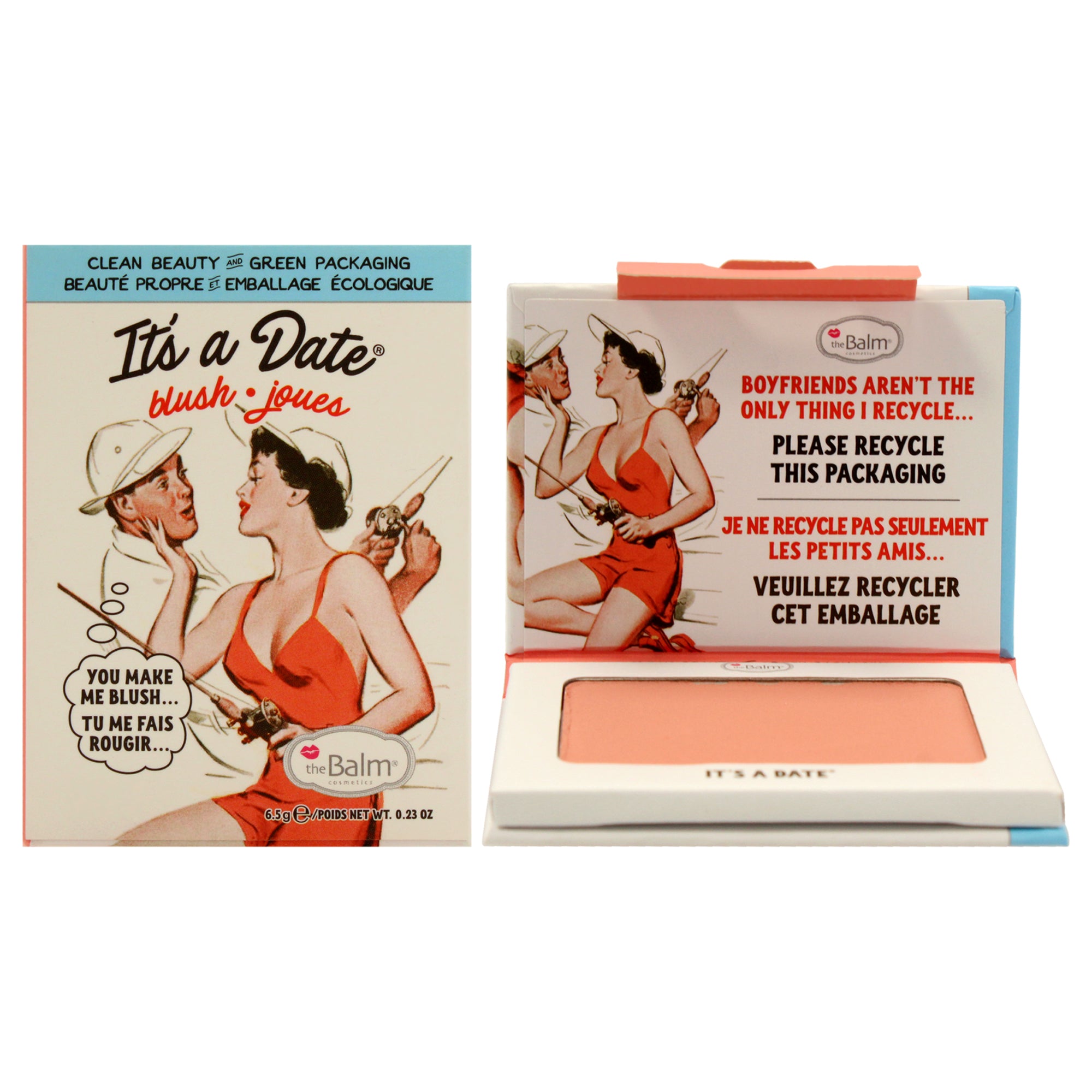 Blush - Its A Date By The Balm For Women - 0.23 Oz Blush