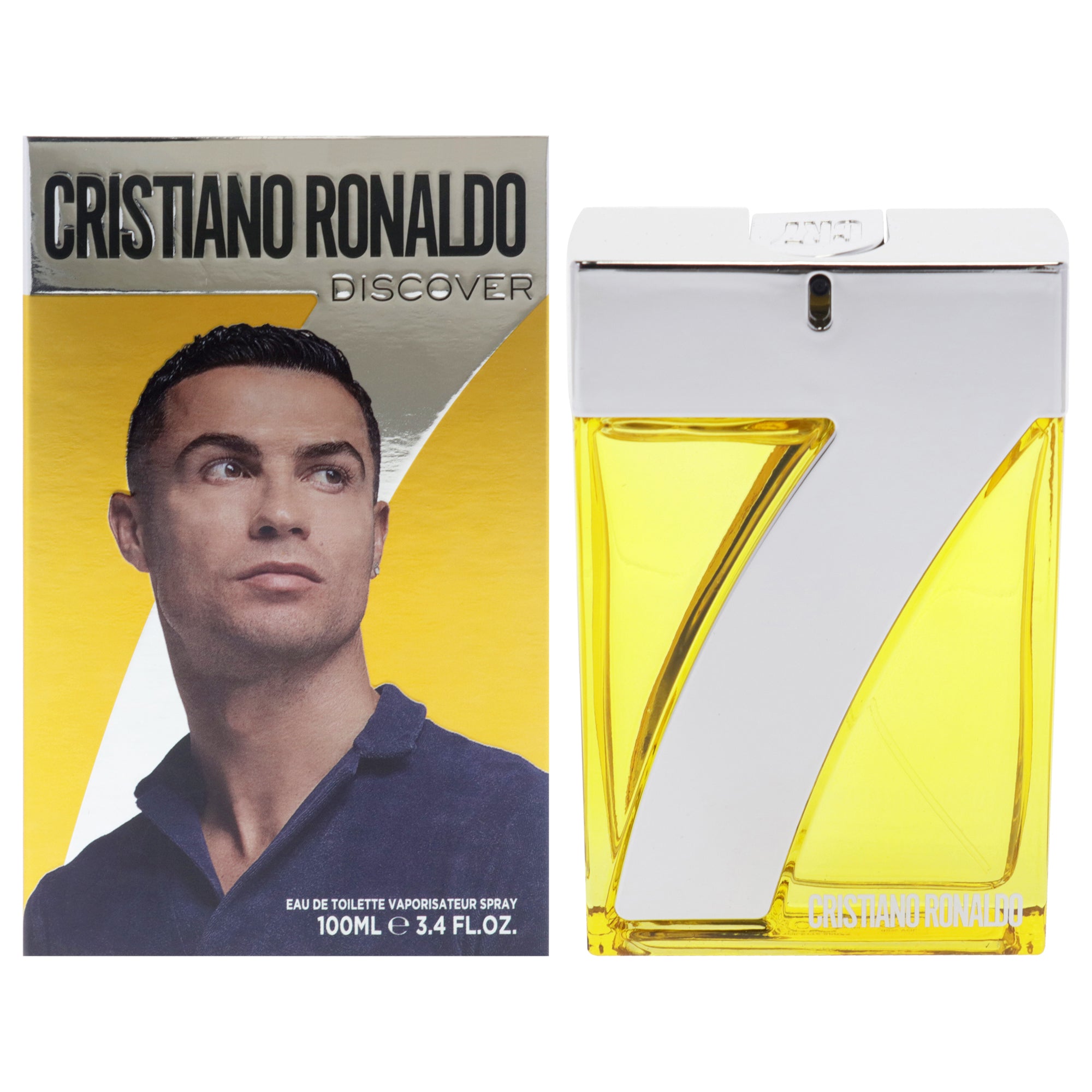 Cr7 Discover By Cristiano Ronaldo For Men - 3.4 Oz Edt Spray