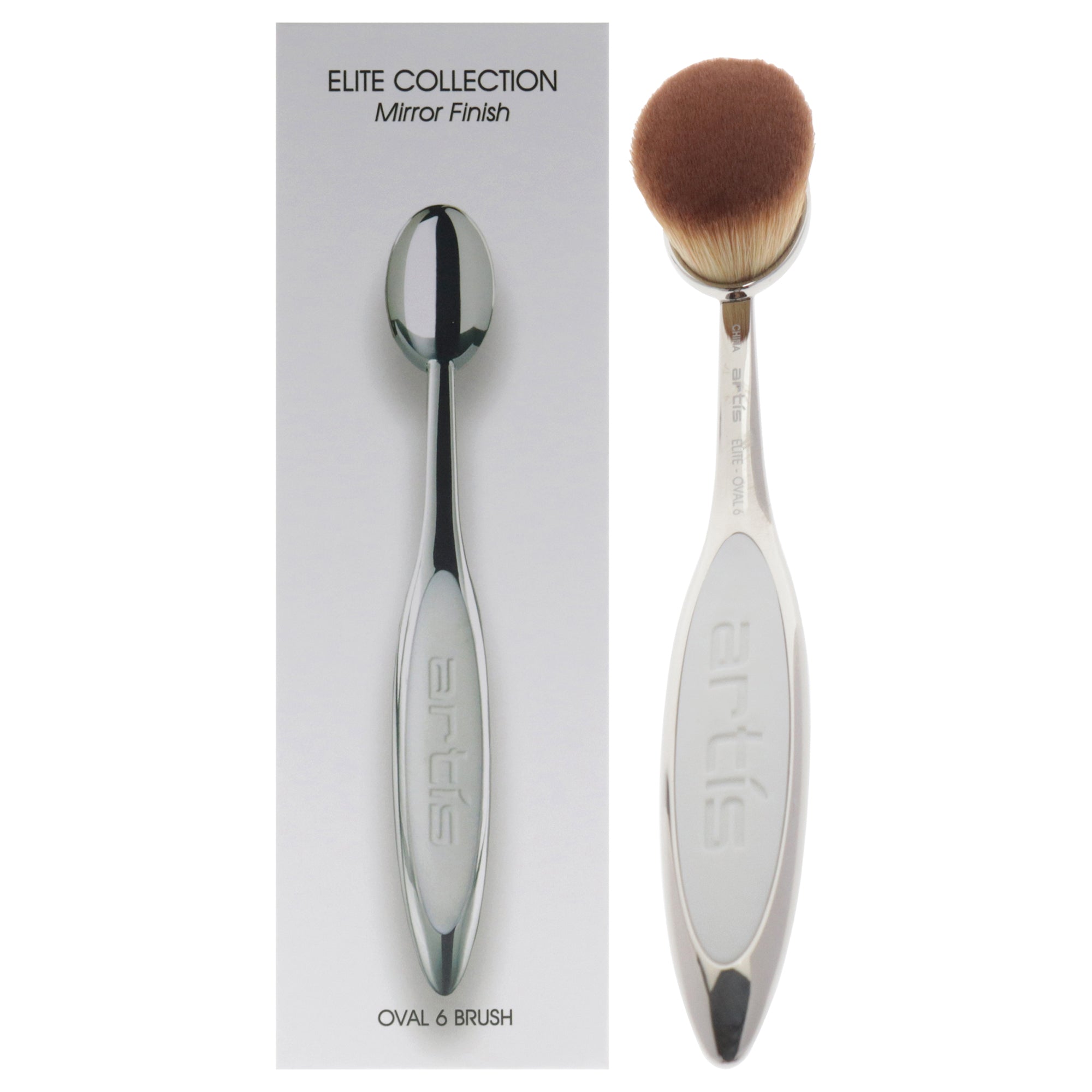 Elite Collection Oval 6 Brush - Mirror By Artis For Women - 1 Pc Brush