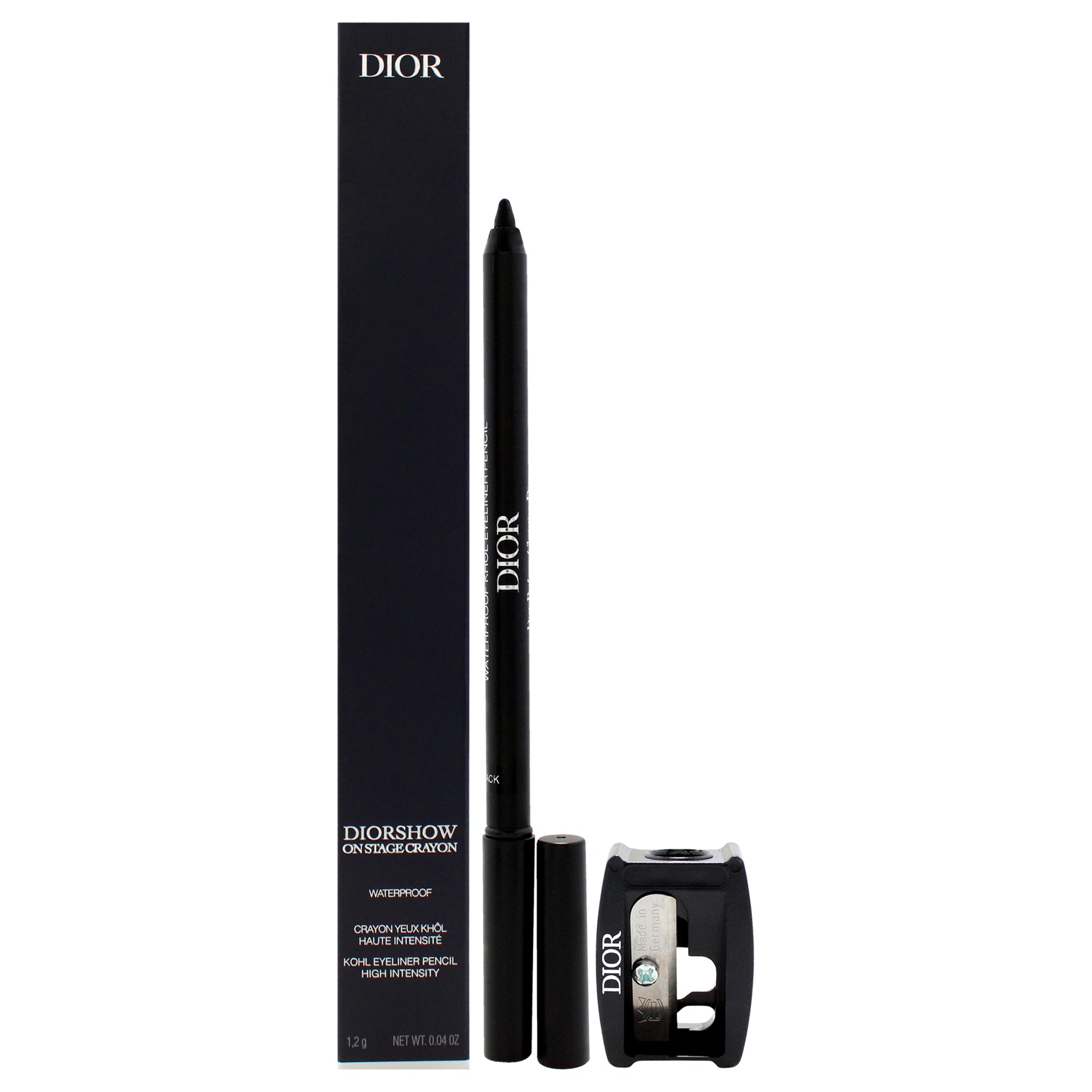 Diorshow On Stage Crayon Waterproof - 099 Black by Christian Dior for Unisex - 0.04 oz Eyeliner