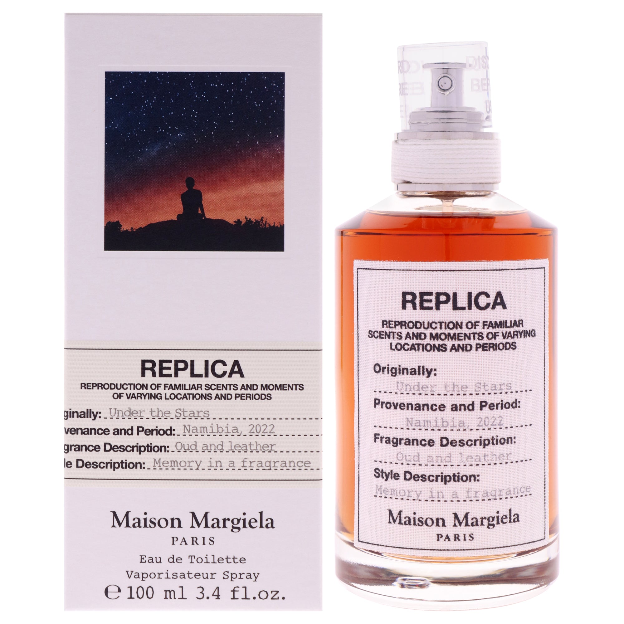 Replica Under The Stars by Maison Margiela for Unisex - 3.4 oz EDT Spray