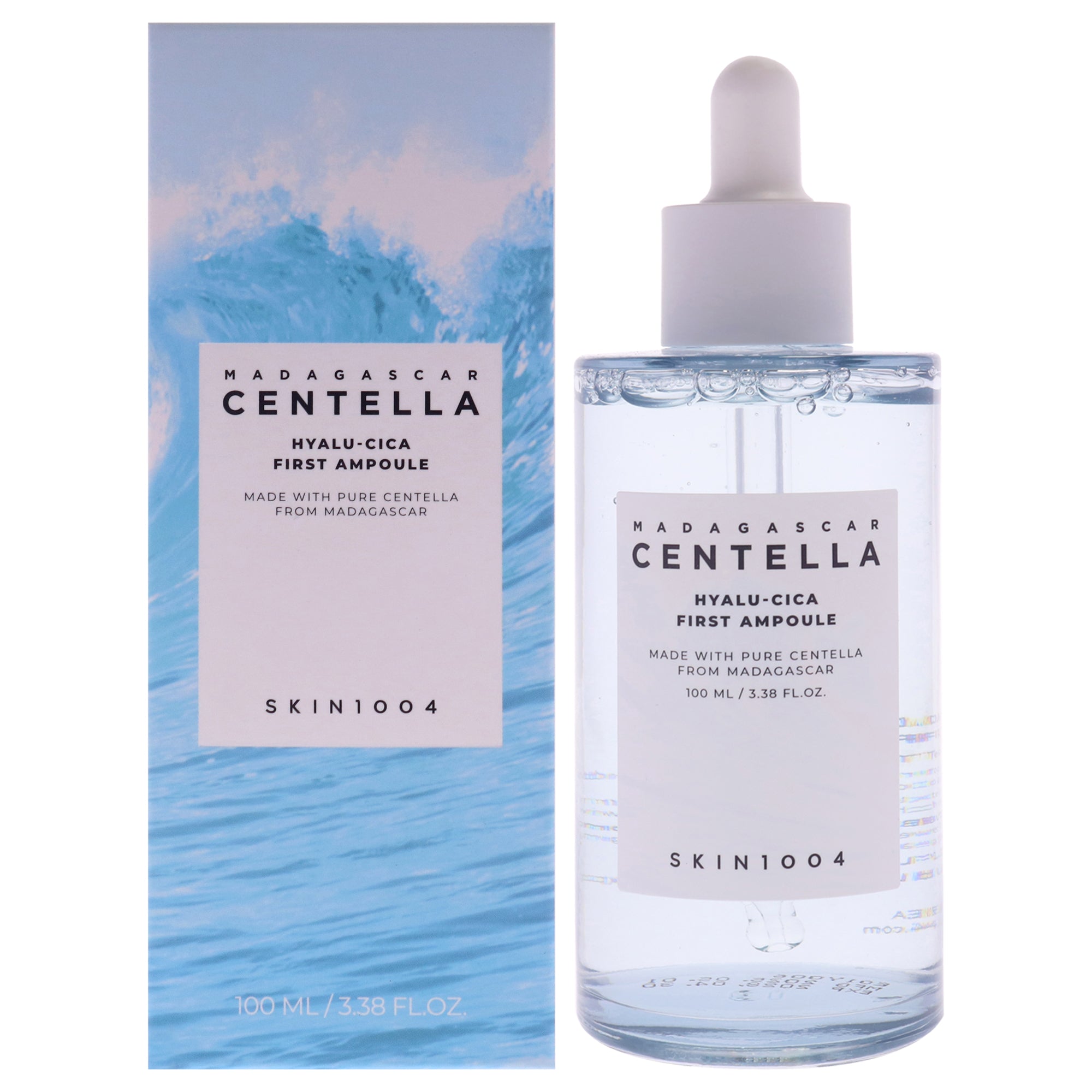 Madagascar Centella Hyalu Cica First Ampoule by Skin1004 for Women - 3.38 oz Treatment