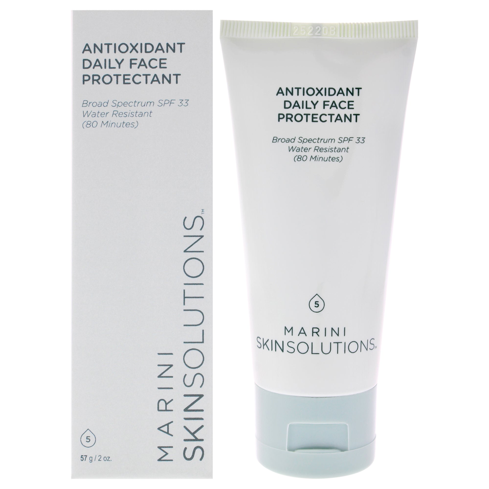 Antioxidant Daily Face Protectant SPF 33 by Marini SkinSolutions for Unisex - 2 oz Sunscreen