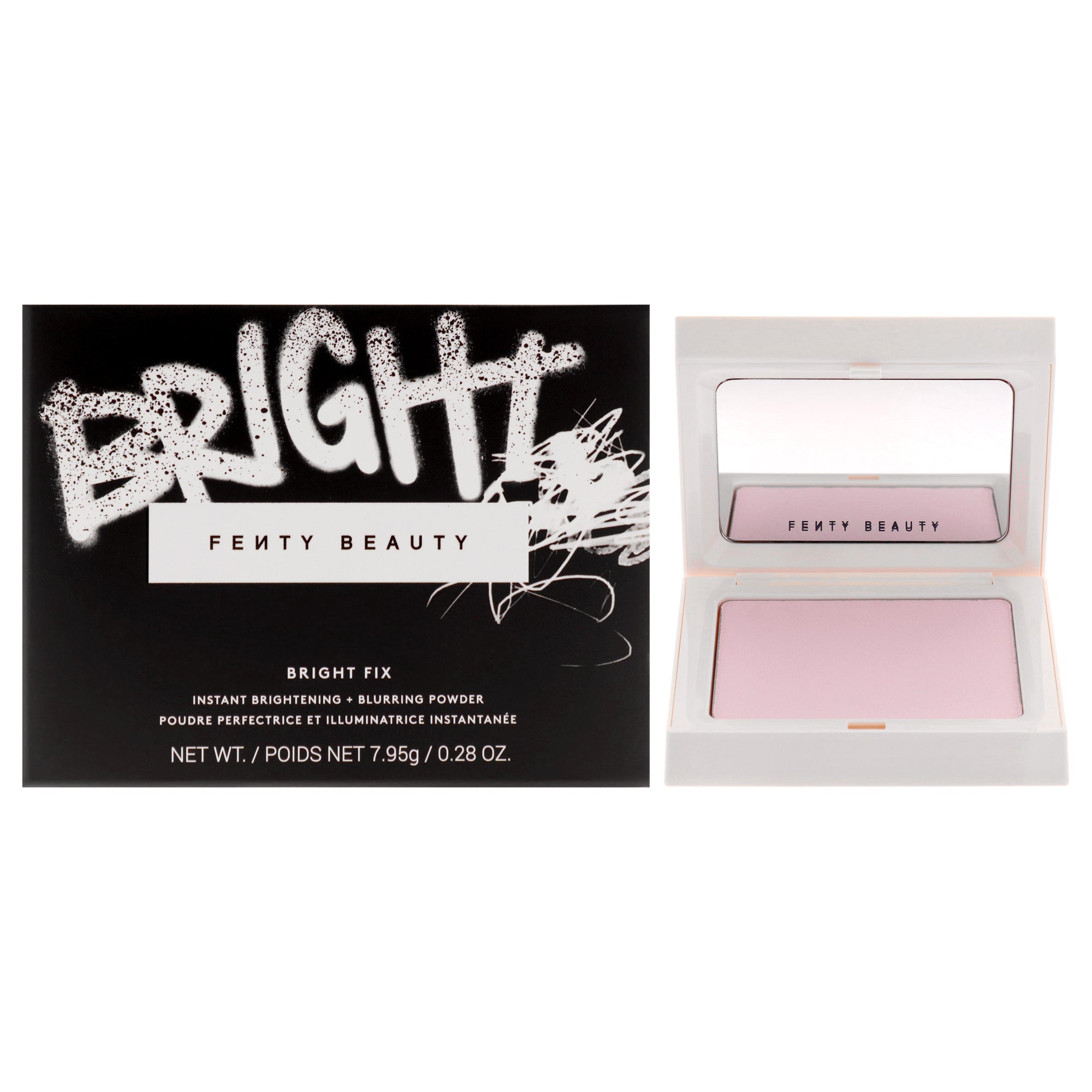 Bright Fix Instant Brightening Plus Blurring Powder - 01 Lavender by Fenty Beauty for Women - 0.28 oz Powder