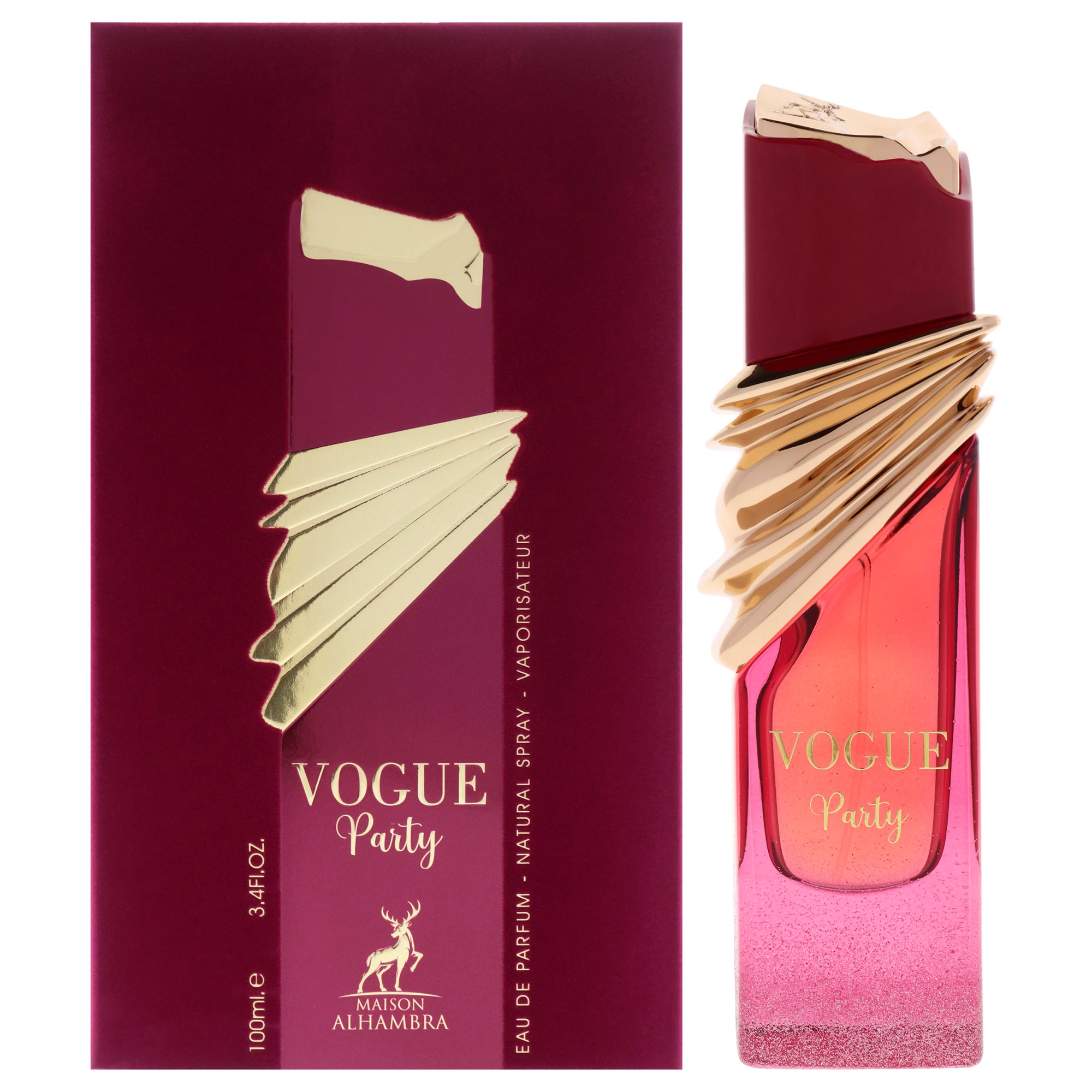 Vogue Party by Maison Alhambra for Women - 3.4 oz EDP Spray