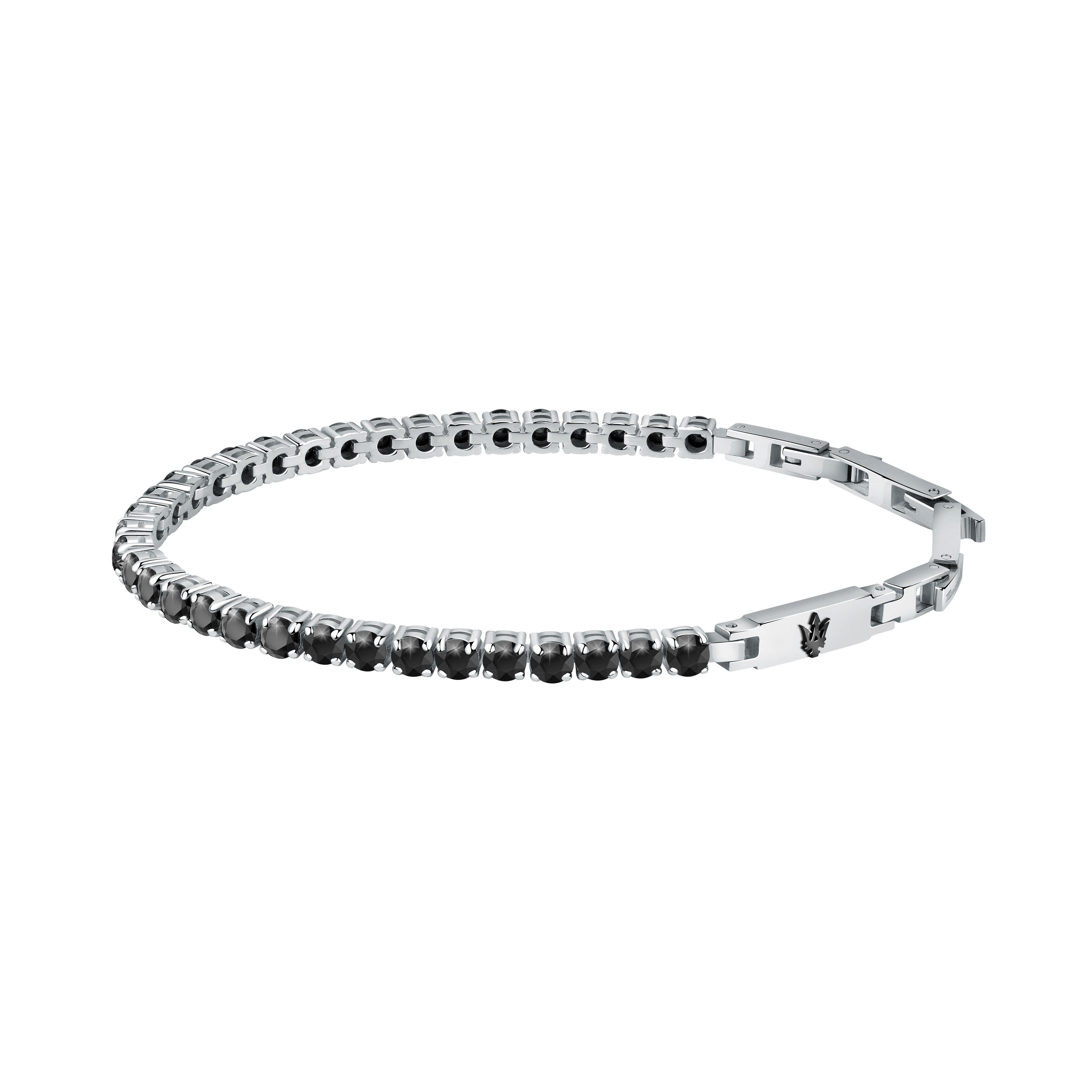 Maserati Jewels Stainless Steel Bracelet Jm222Avc04 For Men
