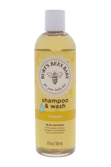 Baby Bee Shampoo & Wash Original By Burt'S Bees For Kids - 12 Oz Shampoo & Body Wash