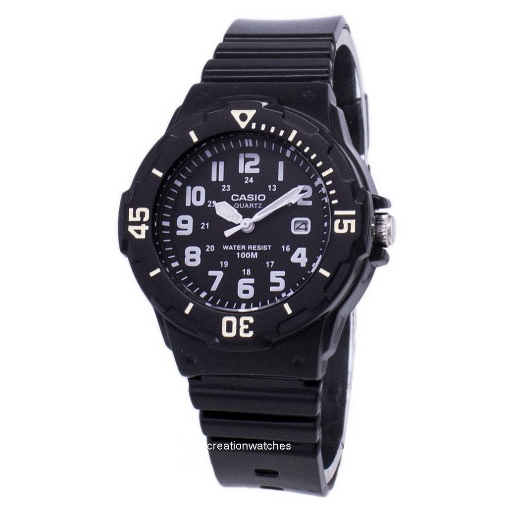 Casio Enticer Analog Black Dial Lrw200H1Bvdf Lrw200H1Bv WomenS Watch