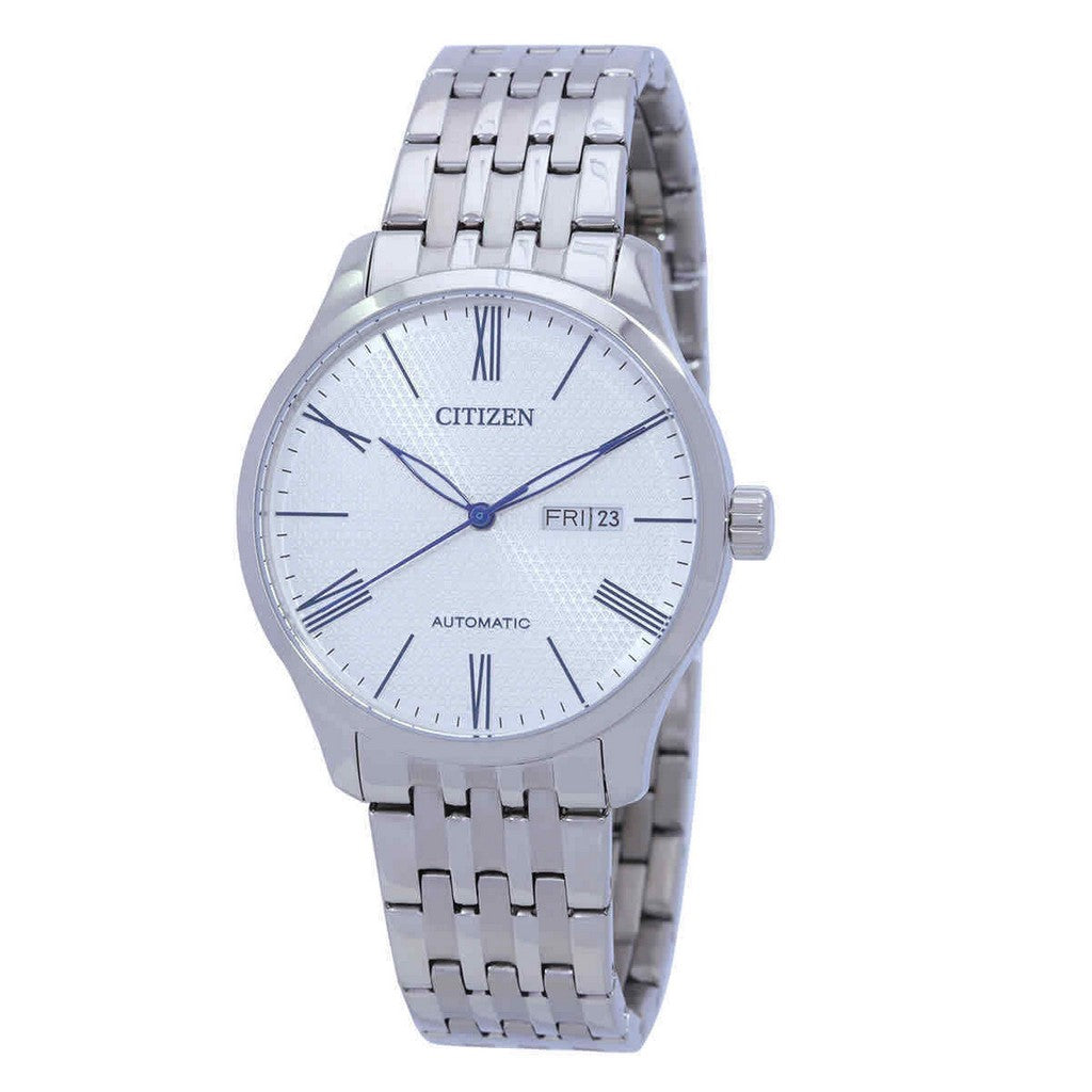 Citizen Stainless Steel White Dial Automatic Nh835059B MenS Watch