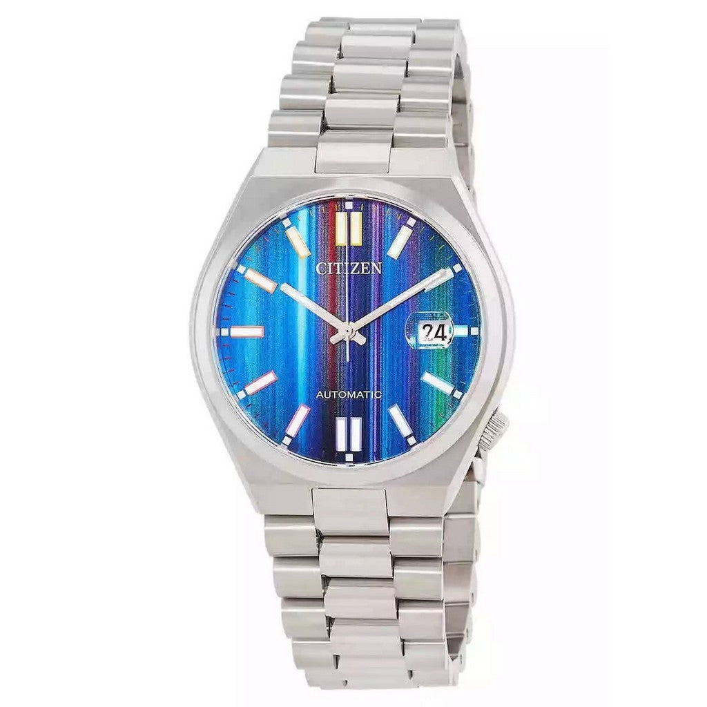 Citizen Tsuyosa Stainless Steel Multicolor Dial Automatic Nj015153W MenS Watch