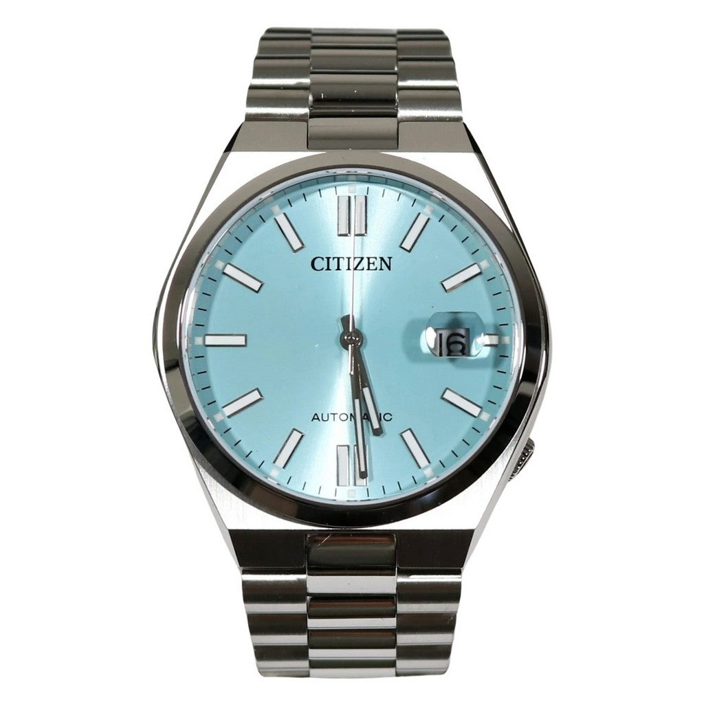 Citizen Tsuyosa Stainless Steel Ice Blue Dial Automatic Nj015188M MenS Watch