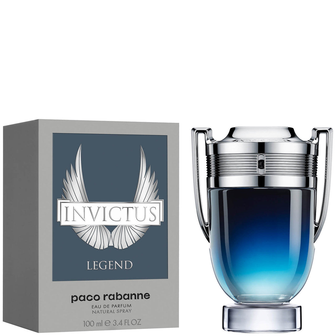 Paco Rabanne Invictus Legend 3.4 Eau De Parfum Spray For Men
