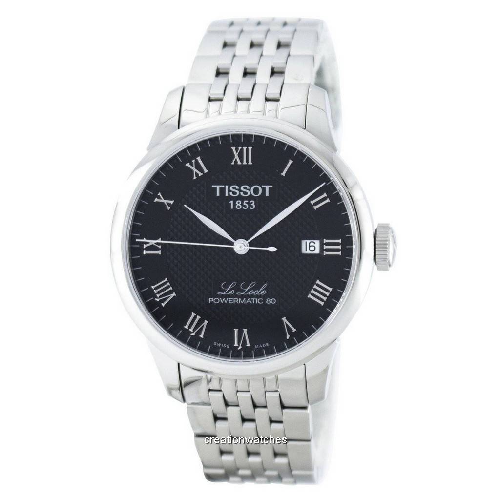 Tissot Le Locle Powermatic 80 Automatic T006.407.11.053.00 T0064071105300 MenS Watch