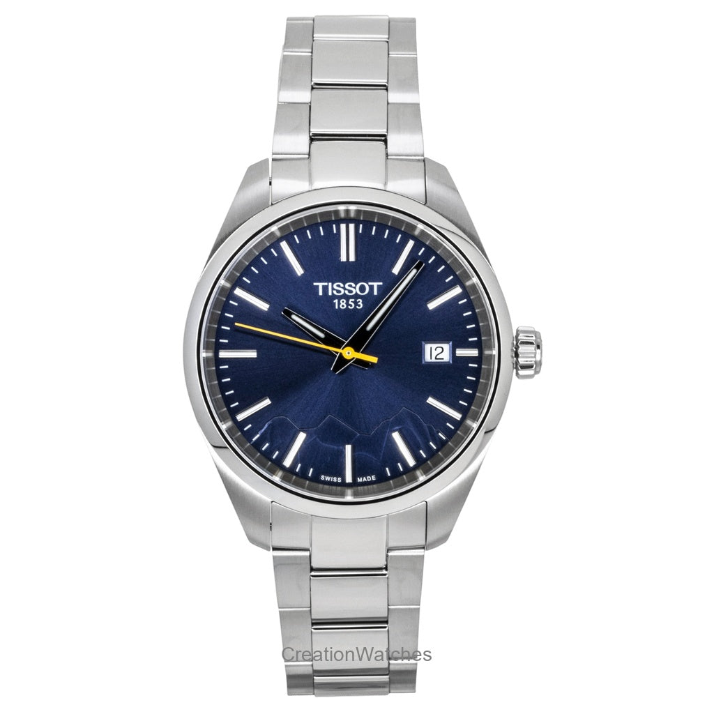 Tissot Pr 100 Jungfraubahn Special Edition Stainless Steel Blue Dial Quartz T150.210.11.041.01 100M WomenS Watch