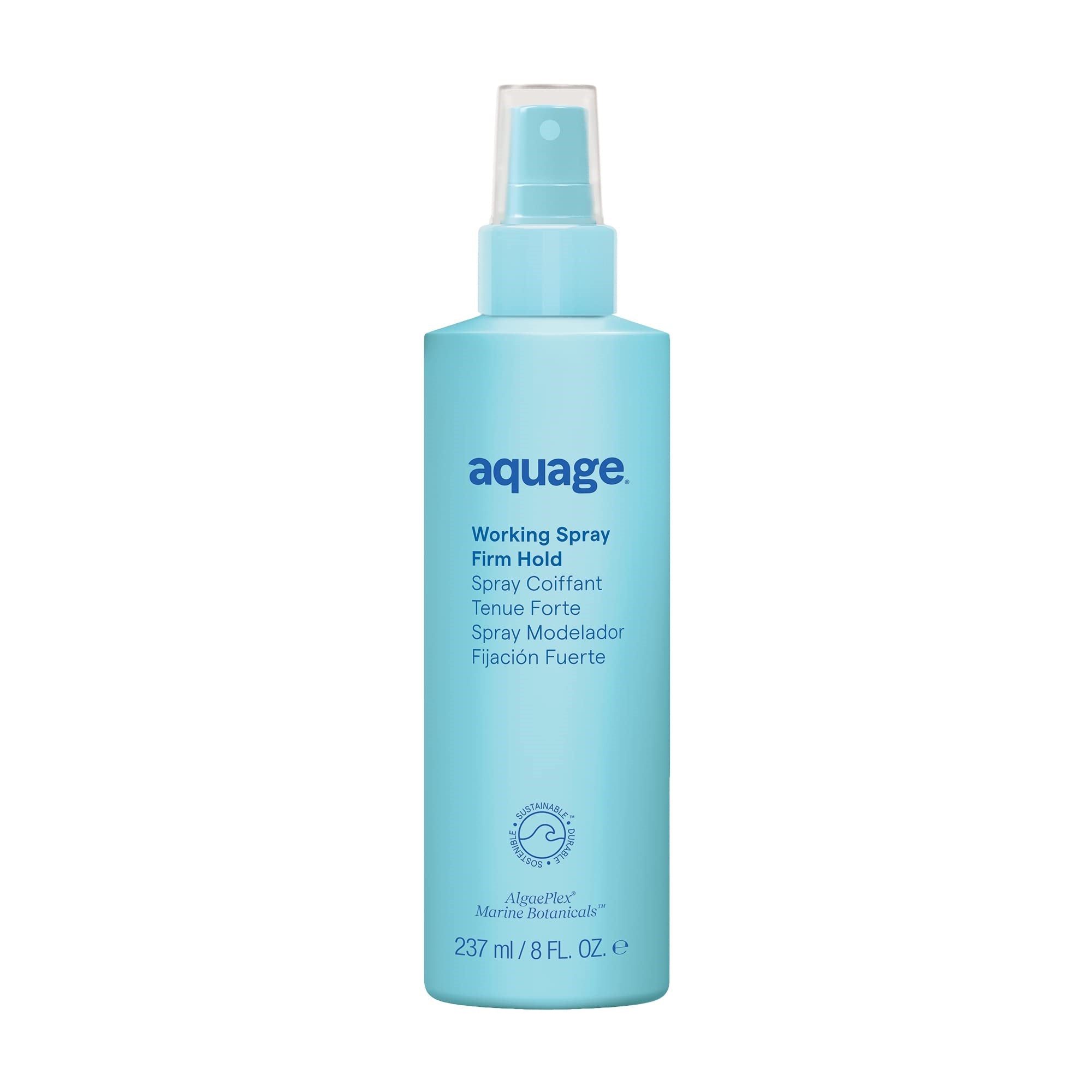 Working Spray  Firm Hold by Aquage for Unisex  8 oz Hair Spray