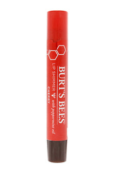 Burt'S Bees Lip Shimmer - Cherry By Burt'S Bees For Women - 0.09 Oz Lip Shimmer
