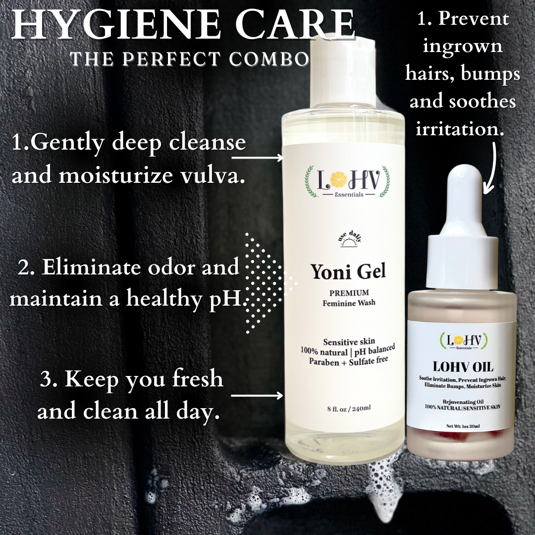 Ultimate Glow Complete Bundle: 4-Step Skincare System + Yoni Gel & Rose Oil