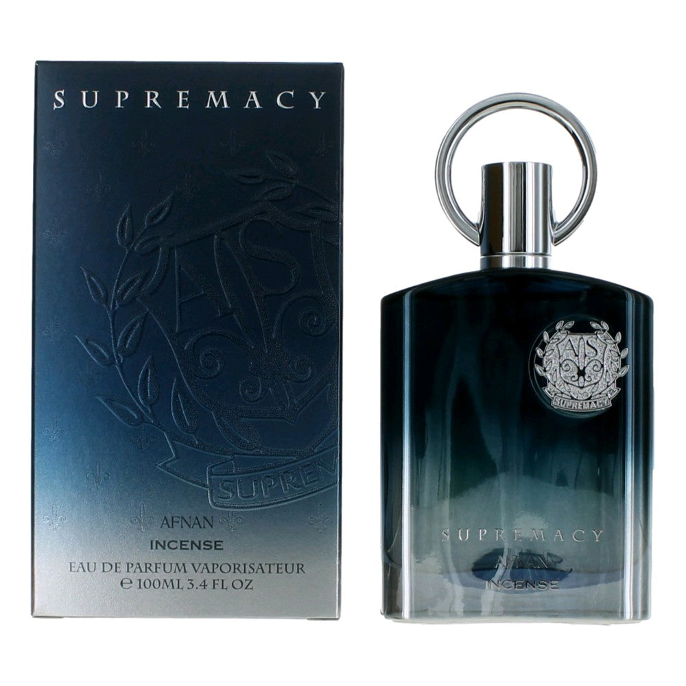 Supremacy Incense By Afnan, 3.4 Oz Eau De Parfum Spray For Men