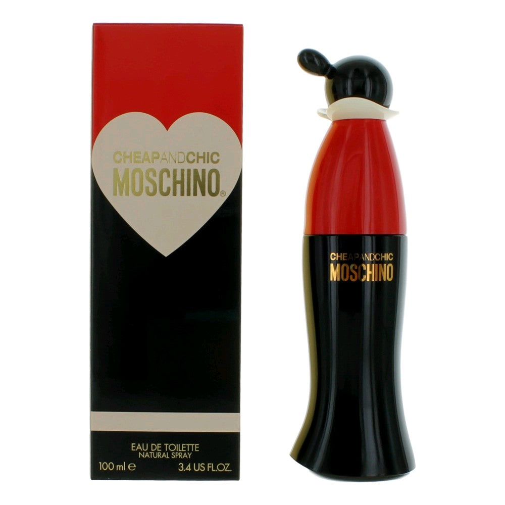 Cheap & Chic By Moschino, 3.4 Oz Eau De Toilette Spray For Women