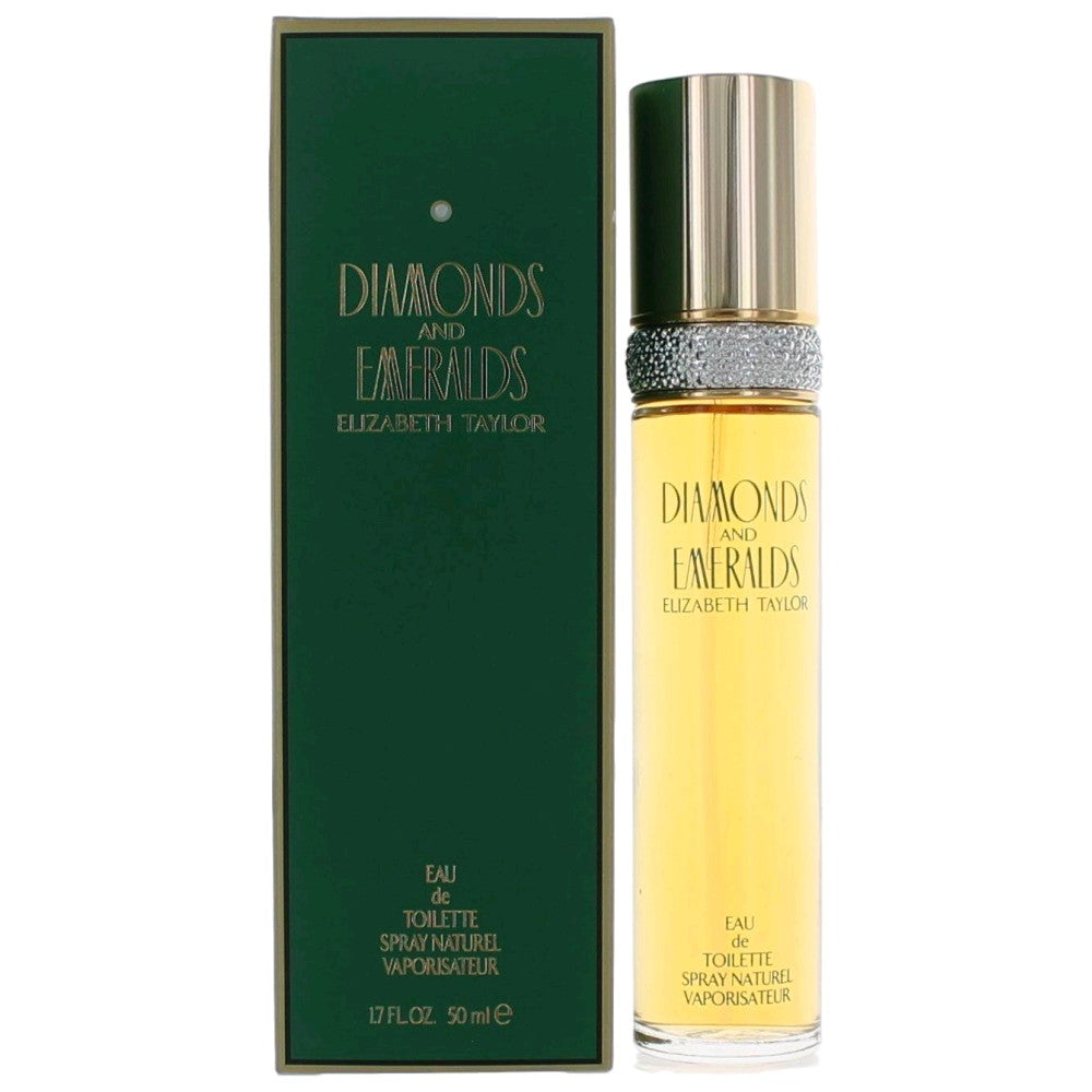 Diamonds & Emeralds By Elizabeth Taylor, 1.7 Oz Eau De Toilette Spray For Women