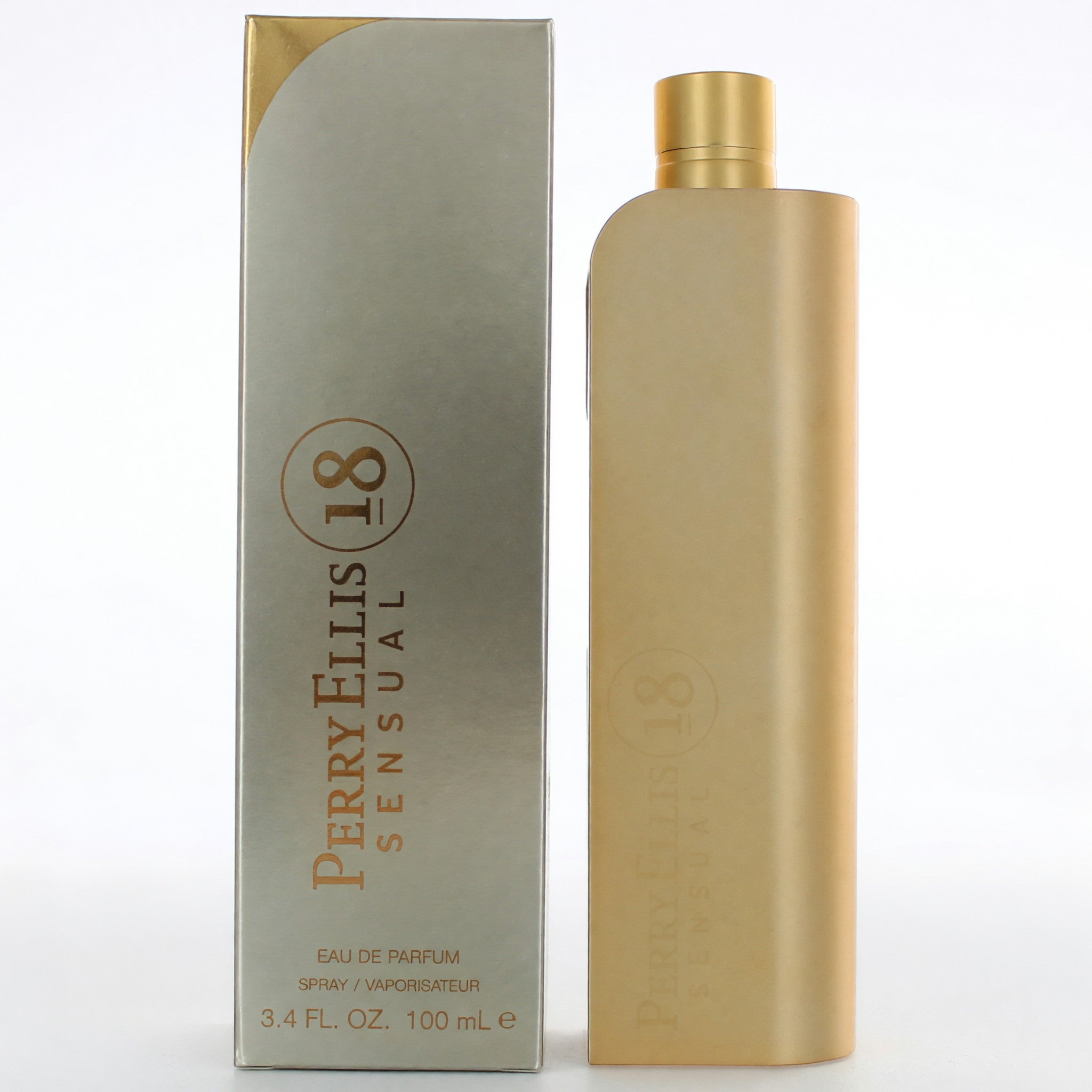 Perry Ellis 18 Sensual by Perry Ellis, 3.4 oz Eau De Parfum Spray for Women