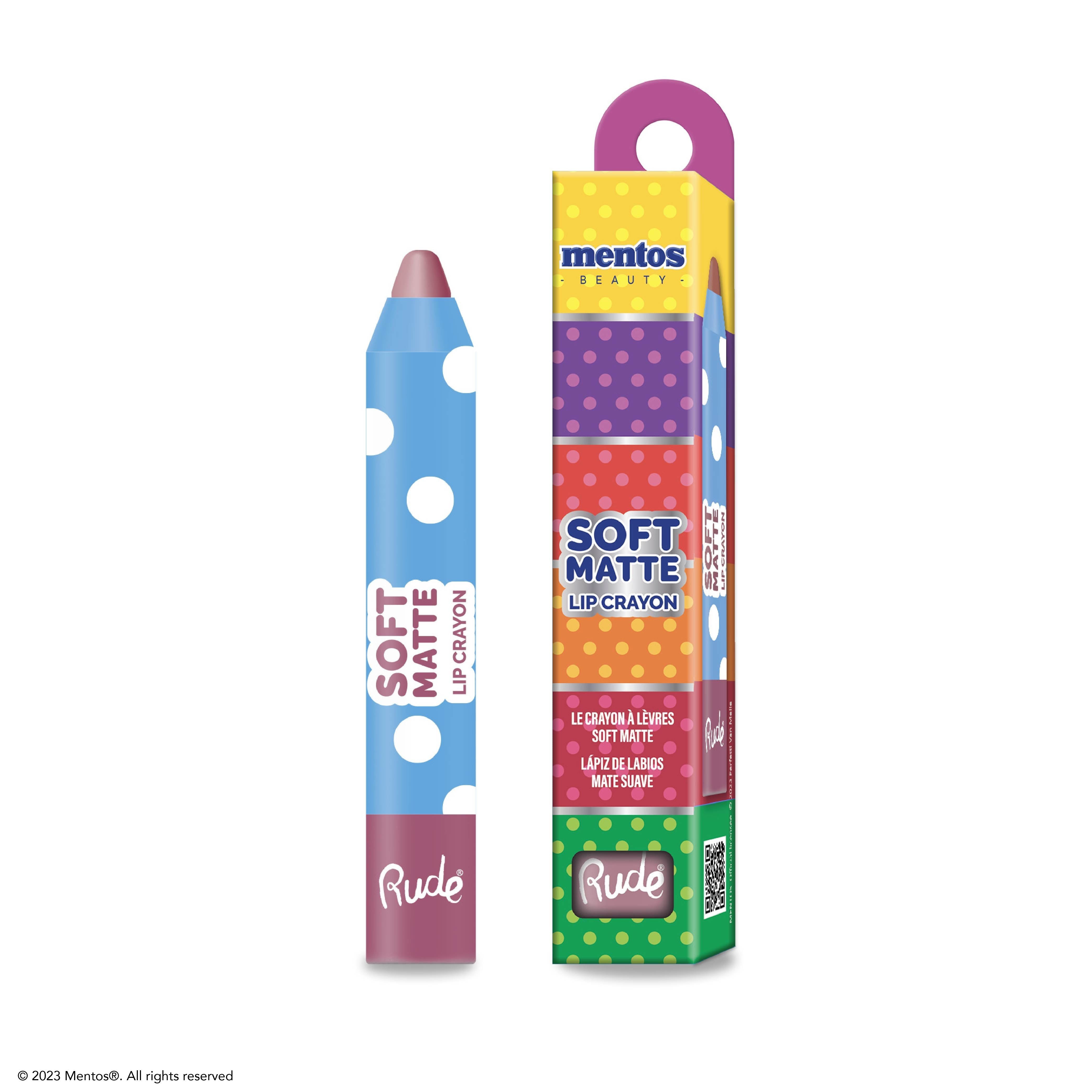 RUDE Mentos Soft Matte Lip crayon(D0102H2BEFY)