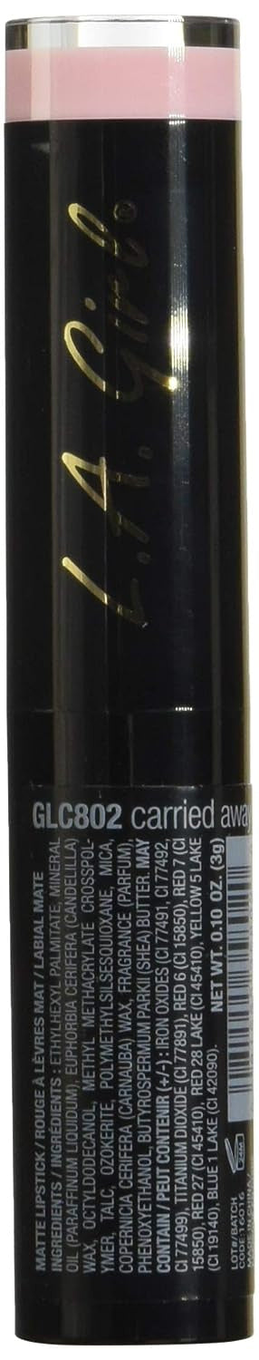 La Girl Matte Flat Velvet Lipstick - Carried Away - Glc802