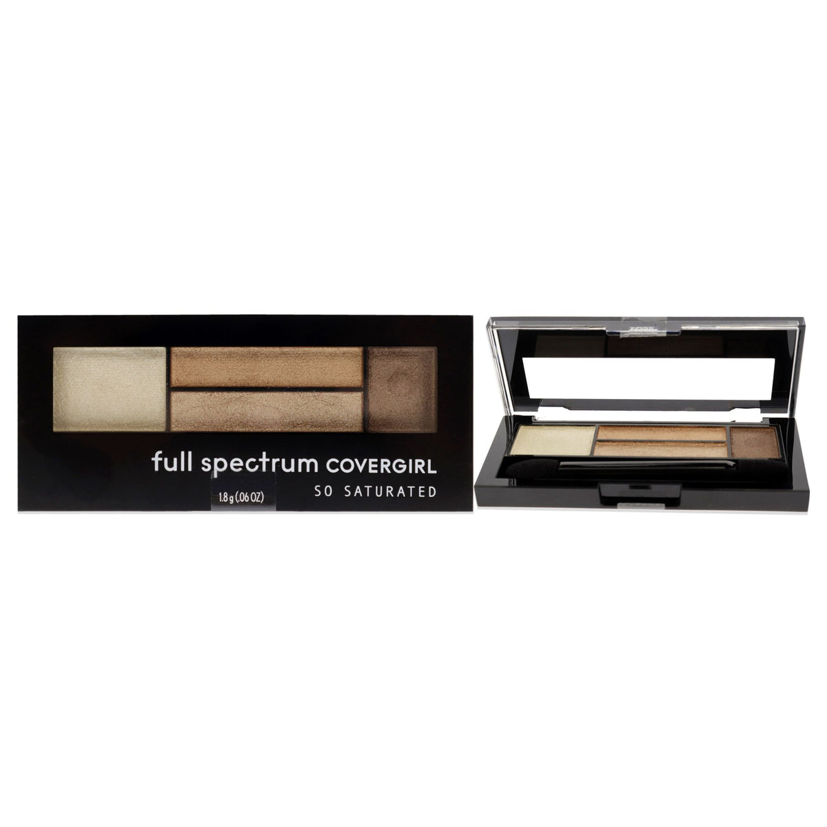 So Saturated Quad Palette - Steady By Covergirl For Women - 006 Oz Eye Shadow(D0102H2La0A)