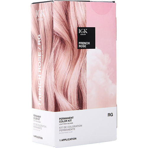 Igk By Igk Permanent Color Kit - Rg French Rose (Light Rosy Blonde)(D0102H5Af52)