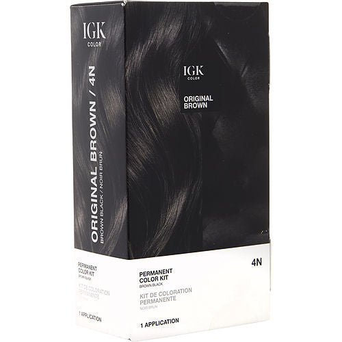 Igk By Igk Permanent Color Kit - 4N Original Brown (Dark Natural Brown)(D0102H5Afax)