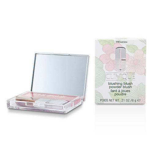 cLINIQUE by clinique Blushing Blush Powder Blush  # 114 Iced Lotus 6g021oz(D0102H5HL4P)