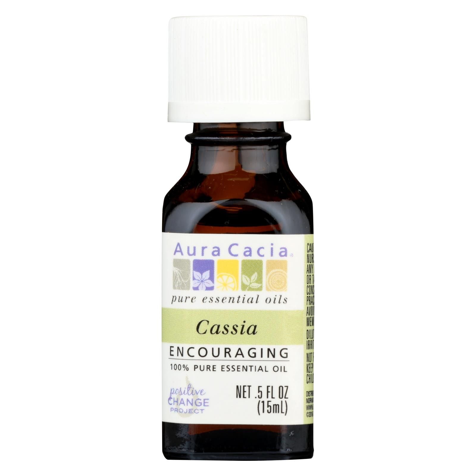 Aura cacia - Pure Essential Oil cassia Bark - 05 Fl Oz(D0102H5KPZ2)
