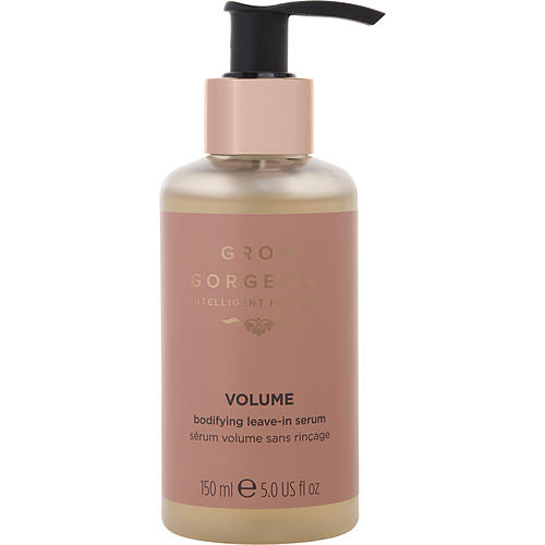 Grow Gorgeous Volume Bodifying Leave-in Serum, 150ml - Lightweight with Hyaluronic Acid for Thin Hair - Vegan Formula