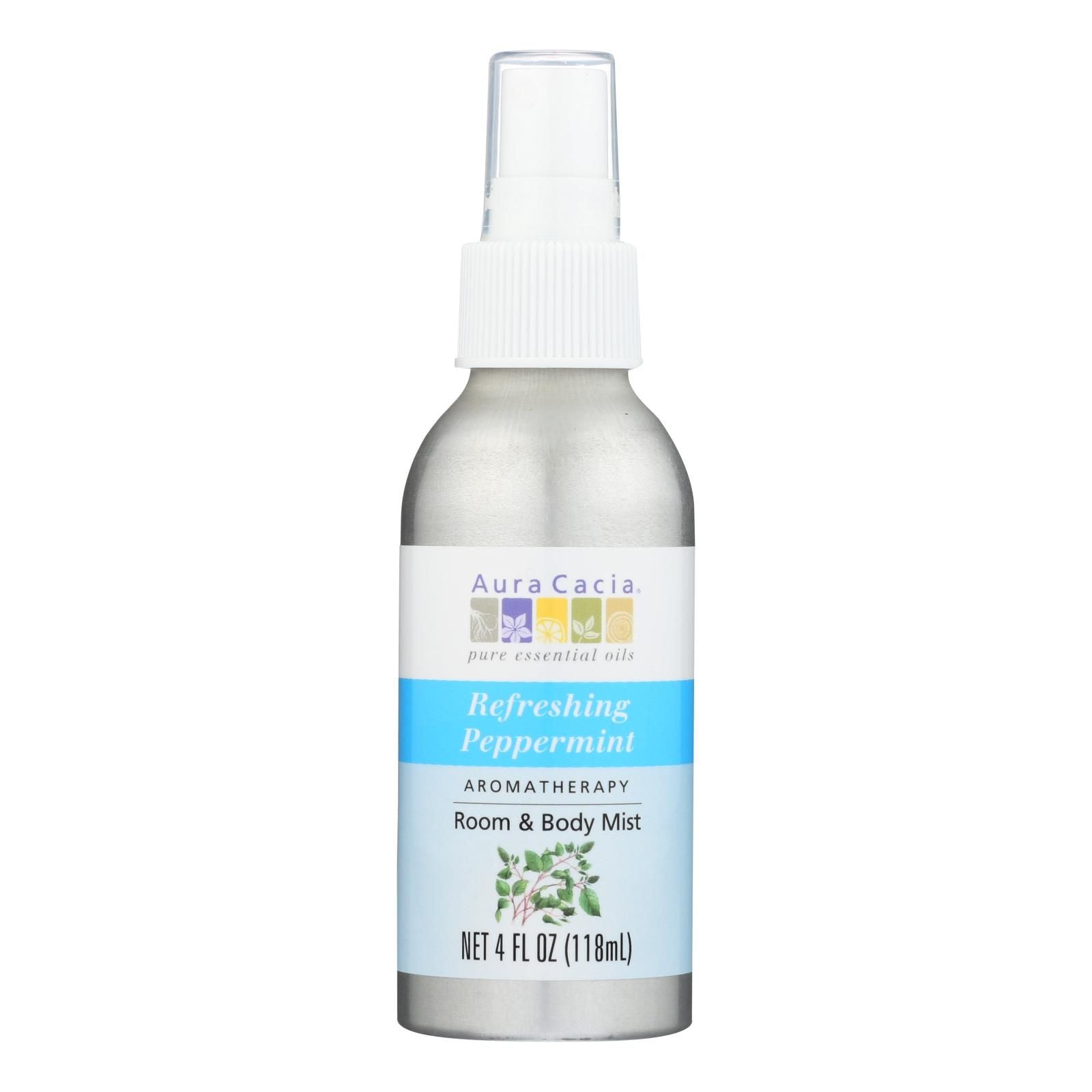Aura Cacia - Aromatherapy Mist Peppermint Harvest - 4 Fl Oz(D0102H5Wdyj)