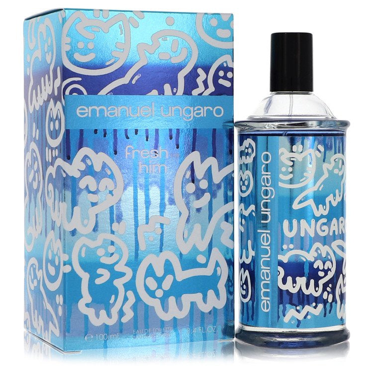 Emanuel Ungaro Fresh For Him By Ungaro Eau De Toilette Spray(D0102H74652)