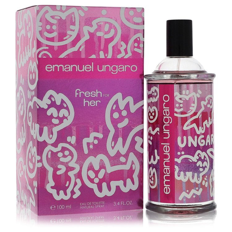 Emanuel Ungaro Fresh For Her By Ungaro Eau De Toilette Spray(D0102H7469X)