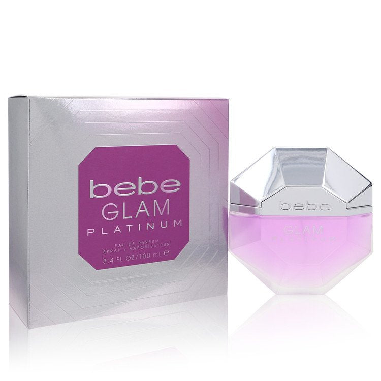 Bebe Glam Platinum by Bebe Eau De Parfum Spray 3.4 oz(D0102HA79DV.)