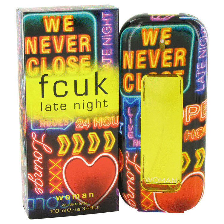 FCUK Late Night by French Connection Eau De Toilette Spray 3.4 oz(D0102HA7Y5U.)