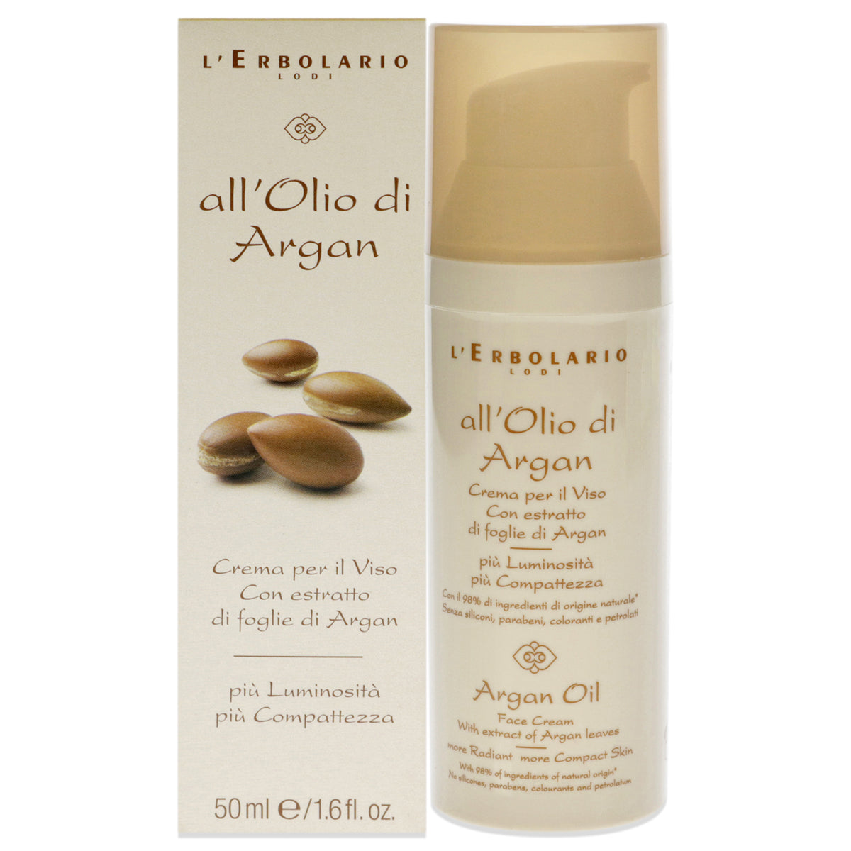 Argan Oil Face Cream By Lerbolario For Women - 16 Oz Cream(D0102Hgr35V)
